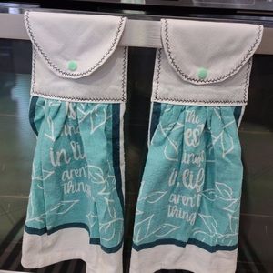 Best Things In Life Aren't Things Hanging Towels